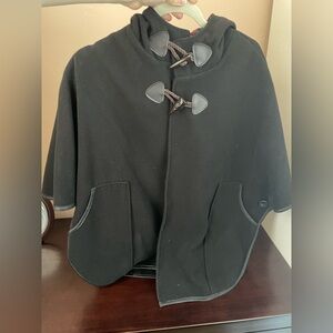Black Toggle Cape